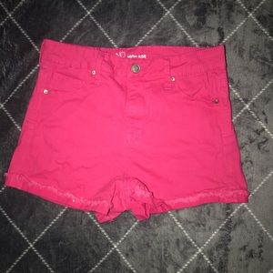 Pink shorts